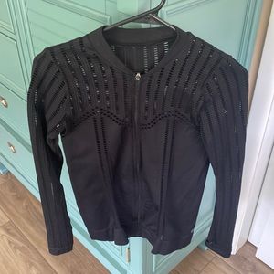 EUC fabletics seamless zip up